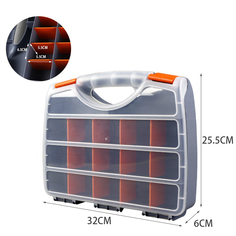 Screw Organizer Kit - Przenośne pudełko na części z tworzywa