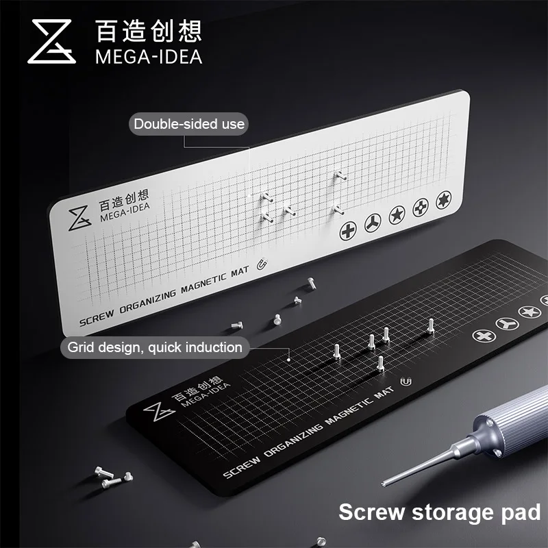 Screw Organizer Kit - QIANLI MEGA-IDEA Uniwersalna podkładka magnetyczna do