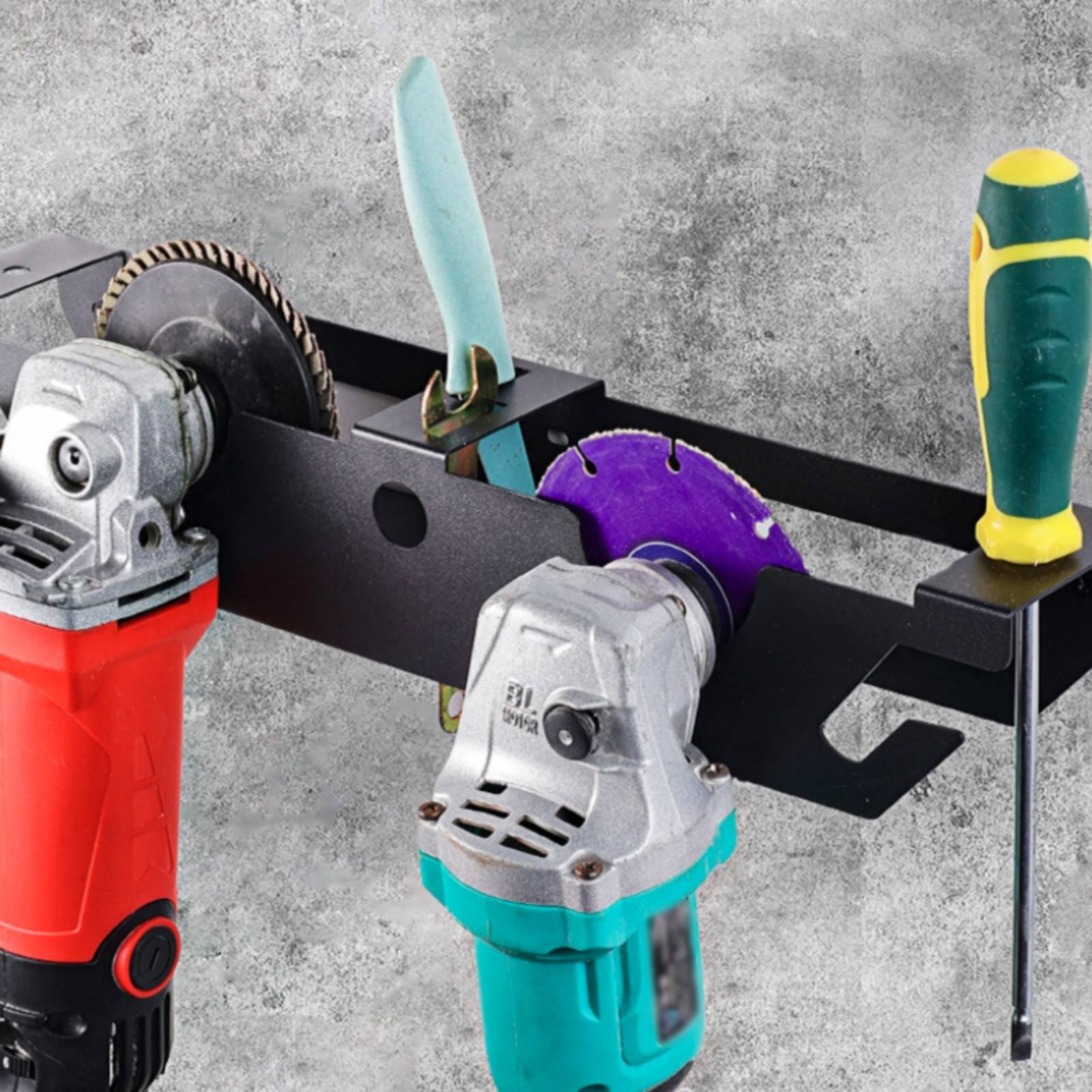 Stojak na szlifierki kątowe z  – Workshop Tools Organizer recenzja i cena
