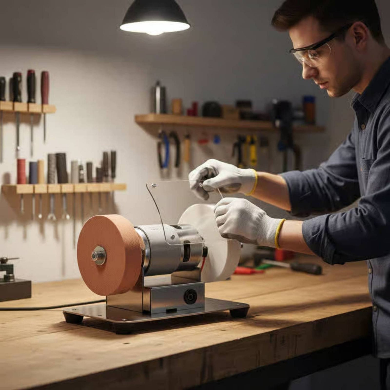 Mini Szlifierka Stołowa Wielof – Workshop Tools And Equipment recenzja i cena