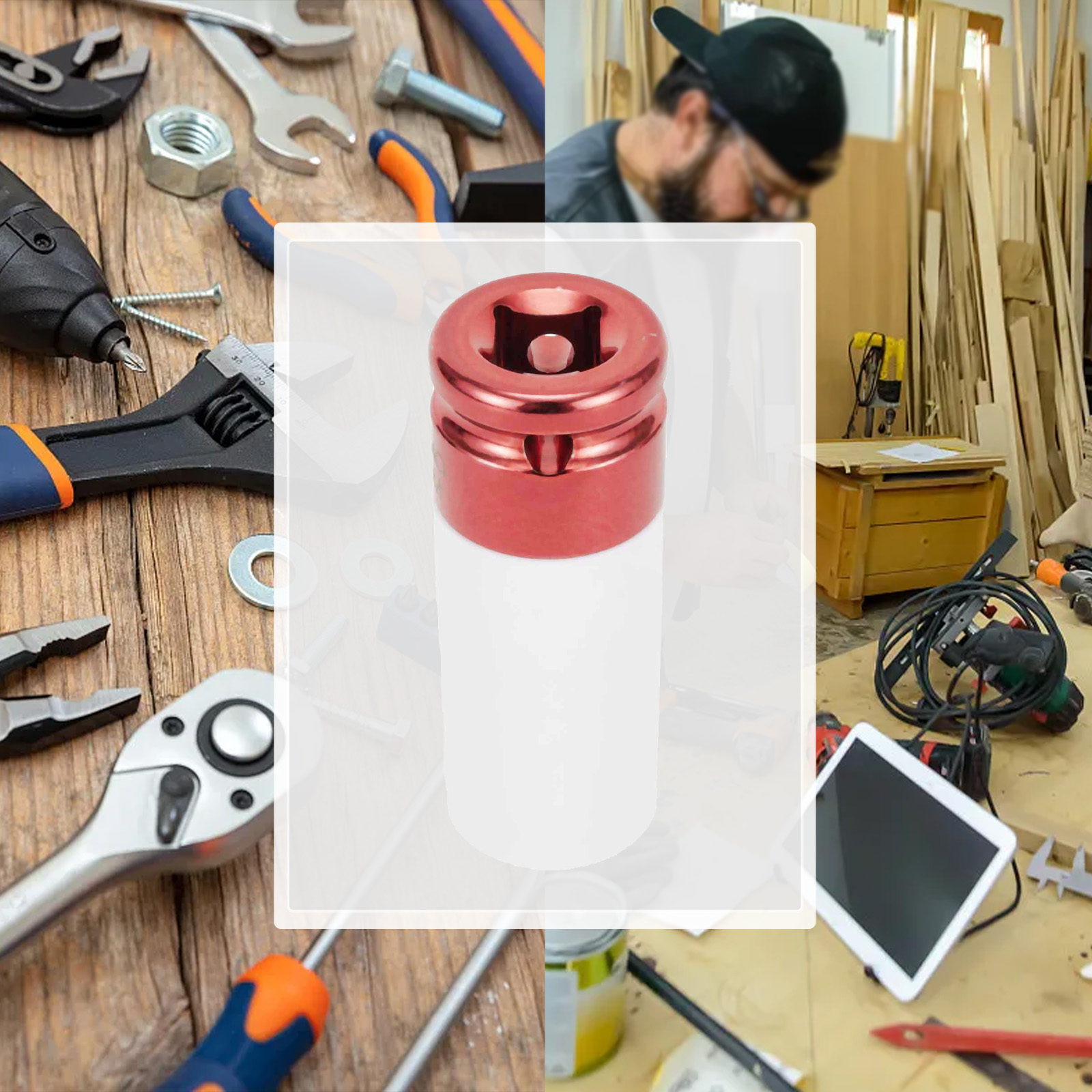 1 szt. Metalowa nasadka 17mm 1 – Workshop Hand Tools And Equipment recenzja i cena