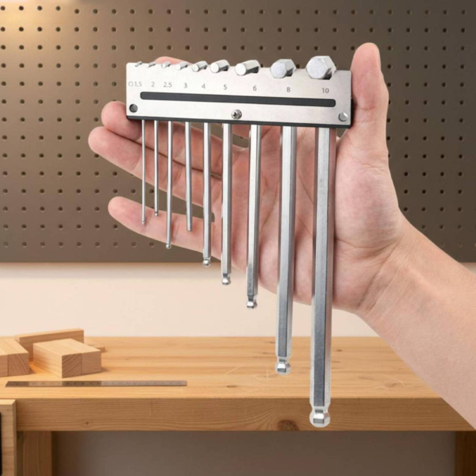 Uchwyt na klucze imbusowe do m – Workshop Tools Organizer recenzja i cena