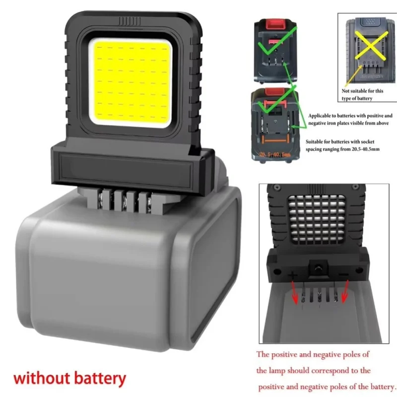 Lampa robocza LED do akumulato – Common Tools In Workshop recenzja i cena