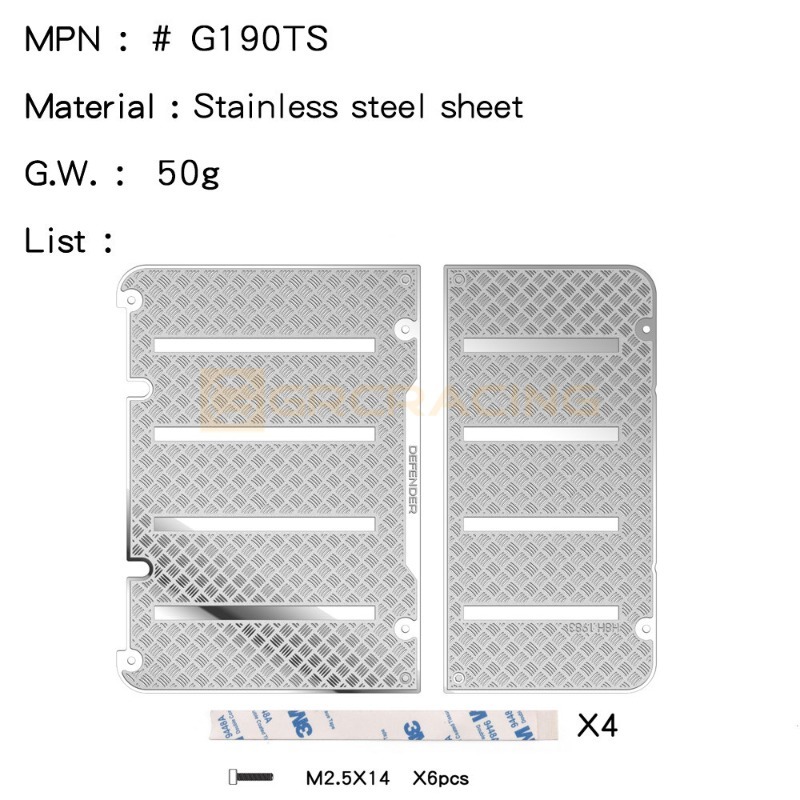 Płyty podwoziowe 1/8 z płytą a – Screw Organizer Kit recenzja i cena
