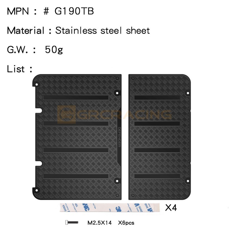 Płyty podwoziowe 1/8 z płytą a – Screw Organizer Kit recenzja i cena