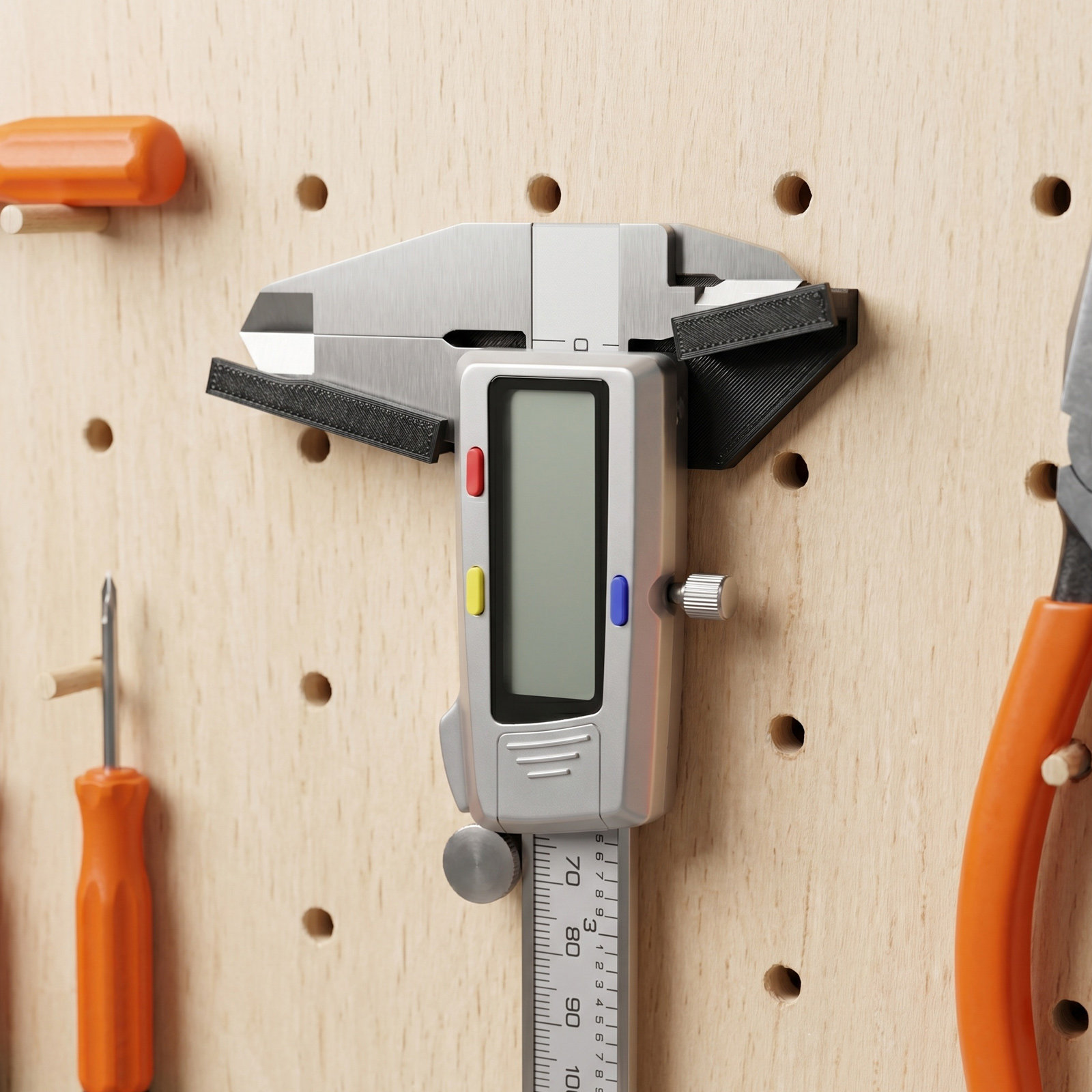 Uchwyt do przechowywania suwmi – Workshop Tools Organizer recenzja i cena
