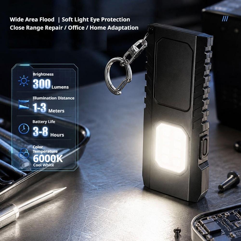 Mini latarka EDC na breloczku, – Tools Work recenzja i cena